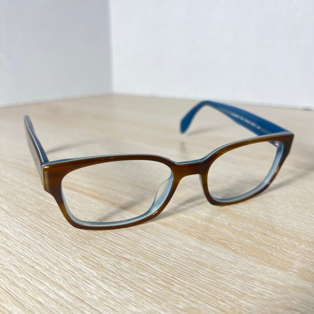 Oliver Peoples OV5188 1100 Tinney Eyeglasses FRAMES ONLY Brown Blue 52-17-140